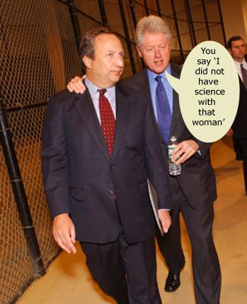 billclinton lawrence summers 