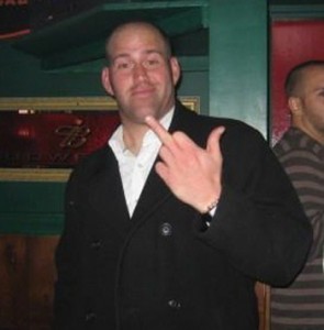 Youkilis in 2007, before his beard made him look even uglier