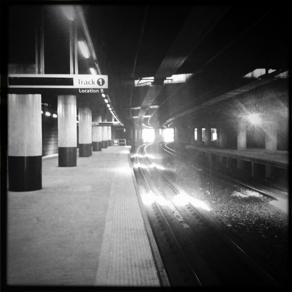 Providence, RI, headed south. (Photo taken with iPhone and Hipstamatic)