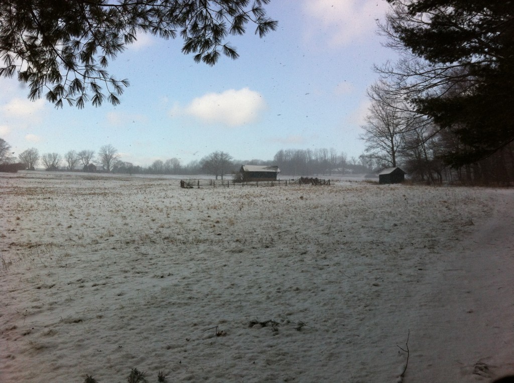 Willsboro, New York. Lake Champlain is directly behind me.